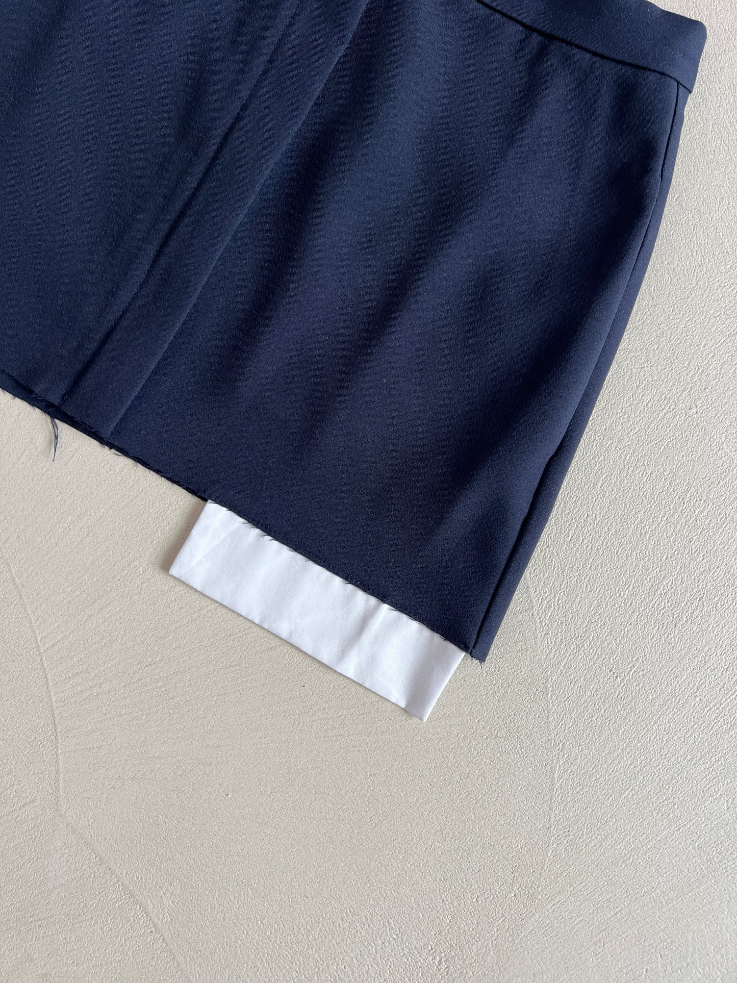 Short skirt KENDALL BLUE