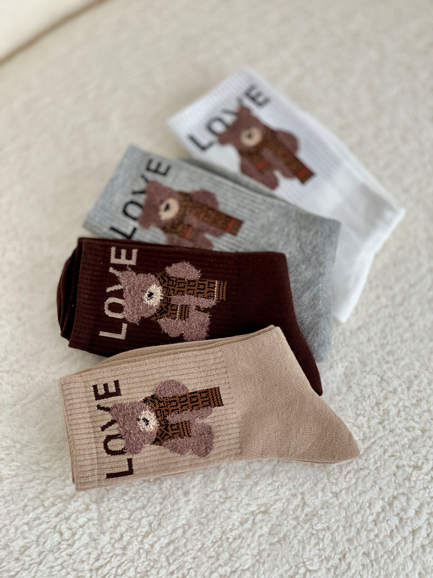 Памучни чорапки с мечета TEDDY