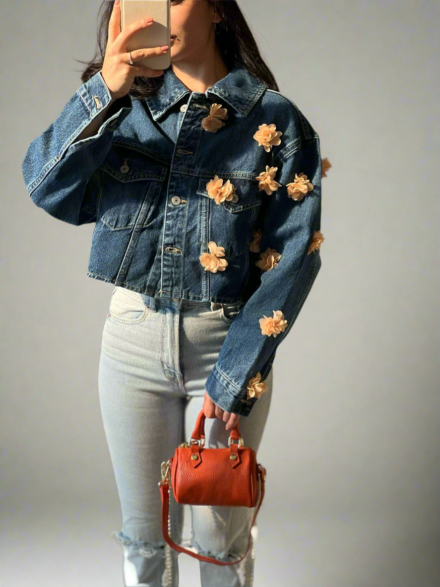 Дънково яке MODA BOMBA'S SPRING