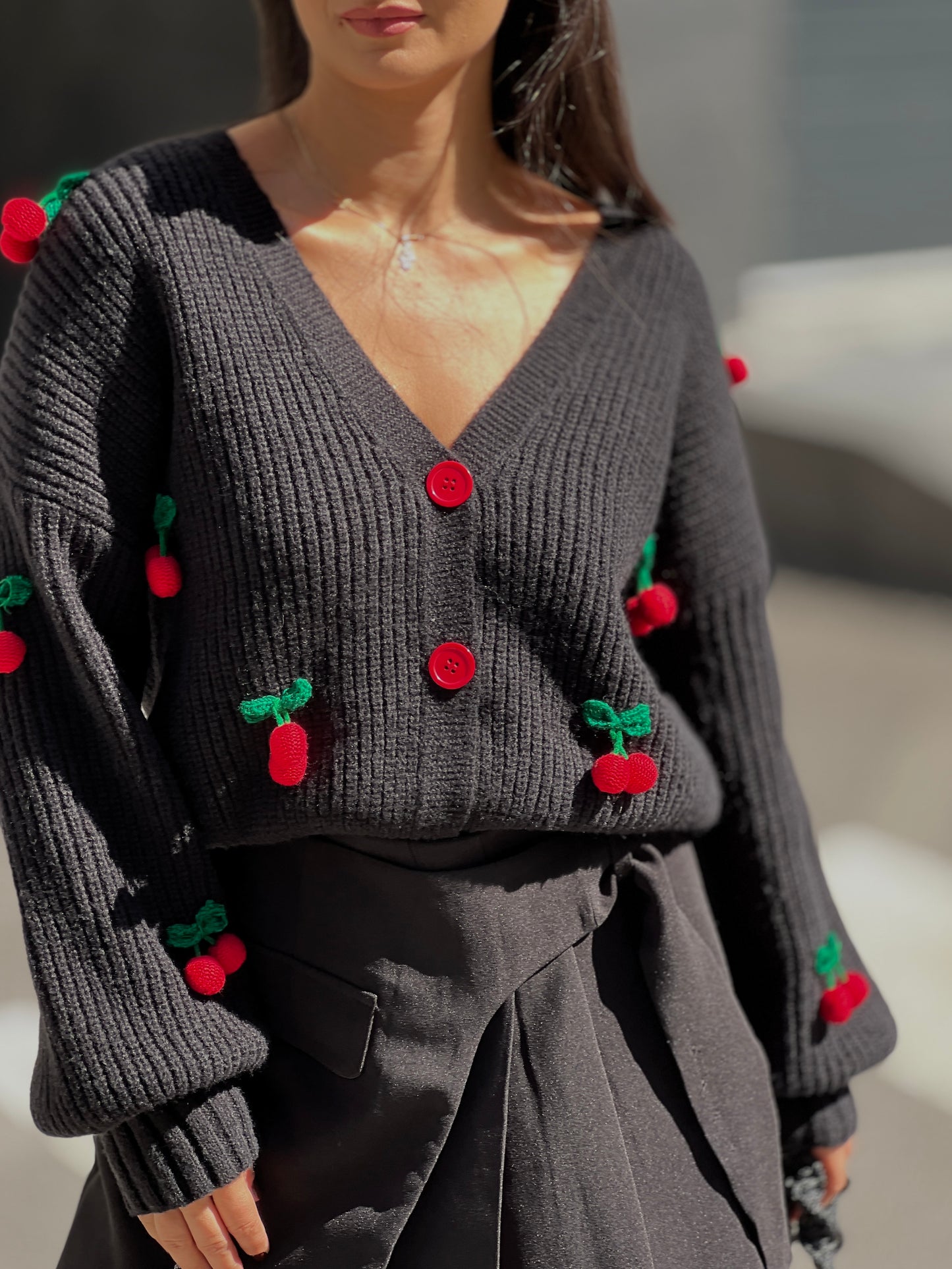 Жилетка с черешки CHERRY ON TOP