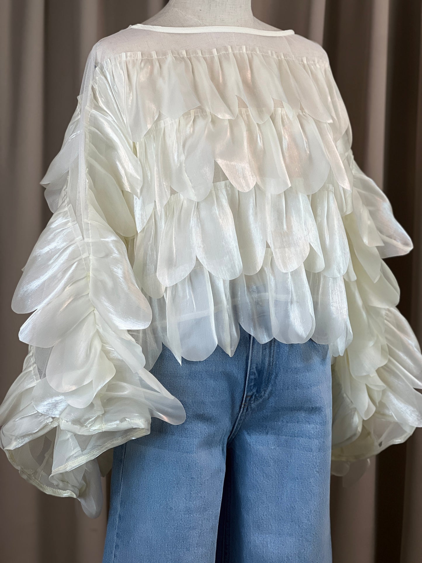 Shirt ANGEL WINGS CHAMPAGNE