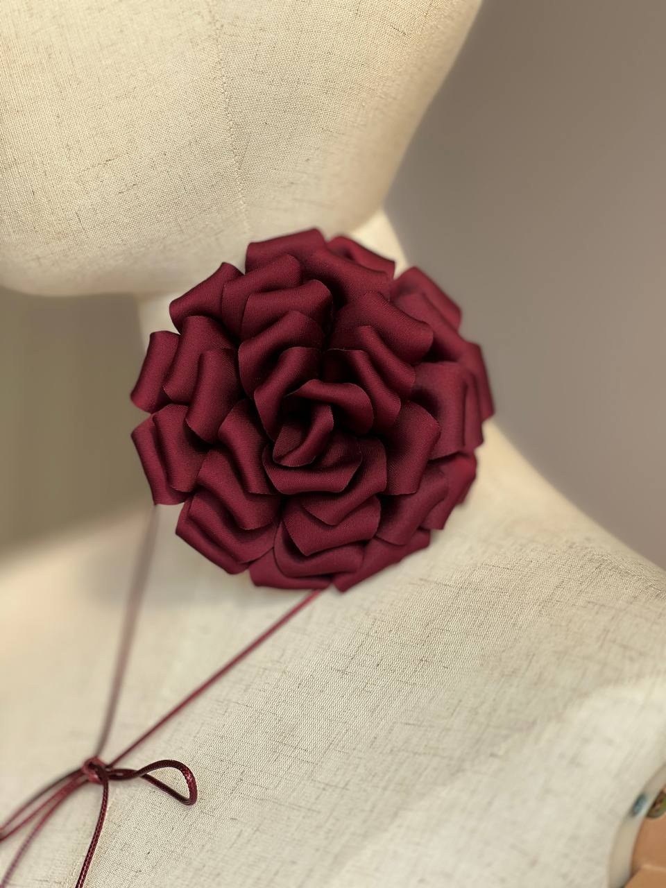 Аксесоар цвете DEEP RED