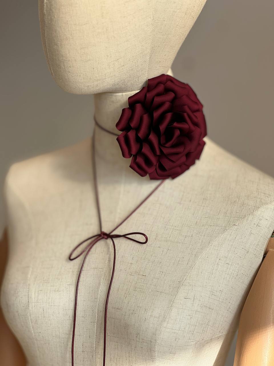 Аксесоар цвете DEEP RED
