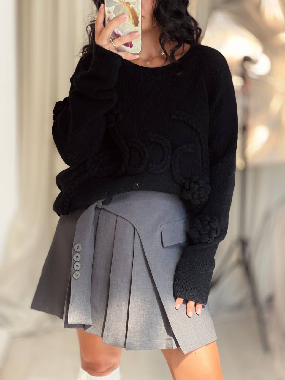 Пуловер DOLCE BLACK