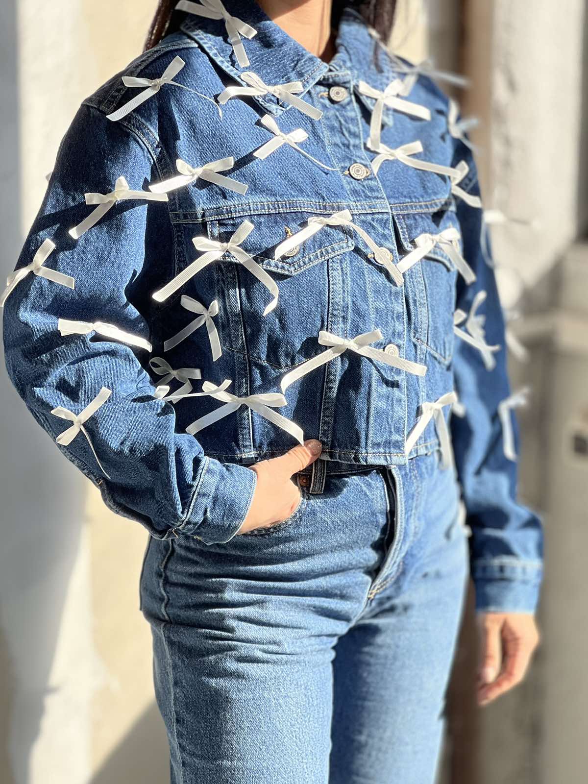 Дънково яке BLOOM