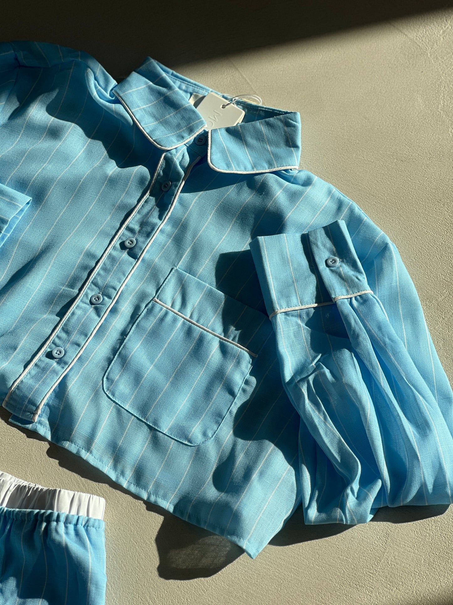 Памучна пижама PIJAMA PARTY BLUE