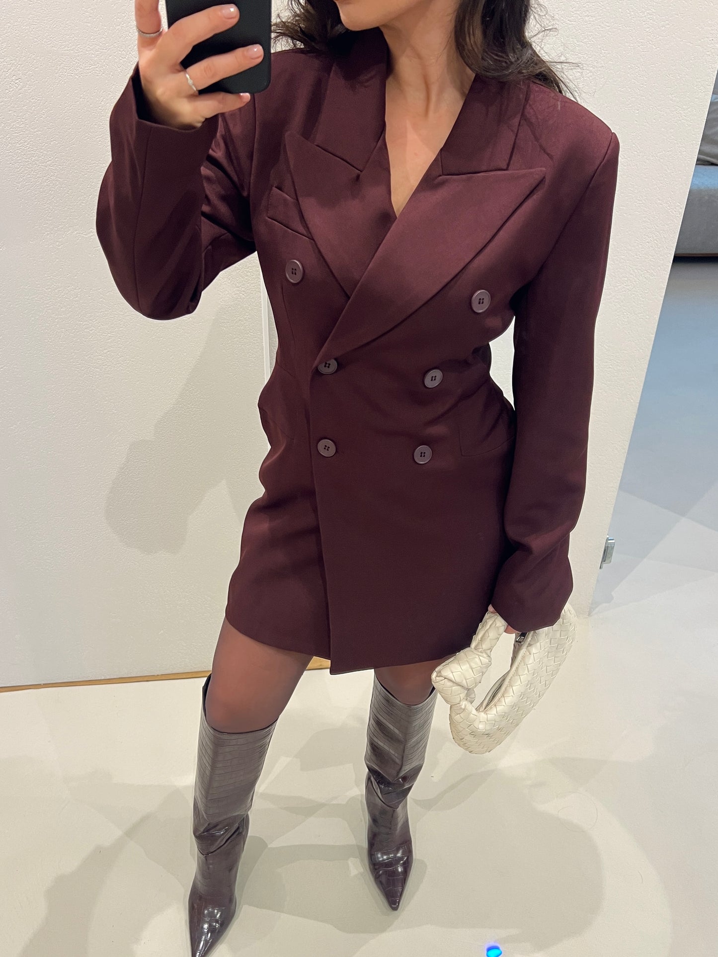 Dress-blazer ANITA BURGUNDY