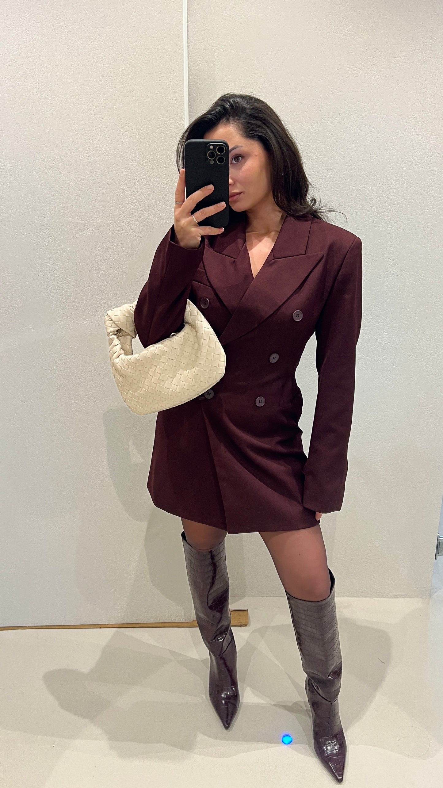 Dress-blazer ANITA BURGUNDY