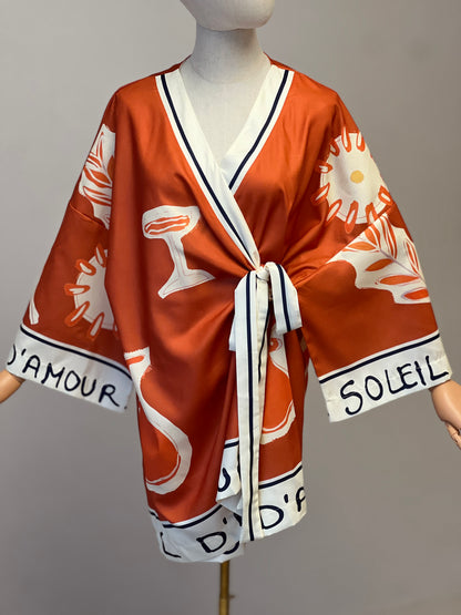 Ленено кимоно SOLEIL D’AMOUR - PRE-ORDER