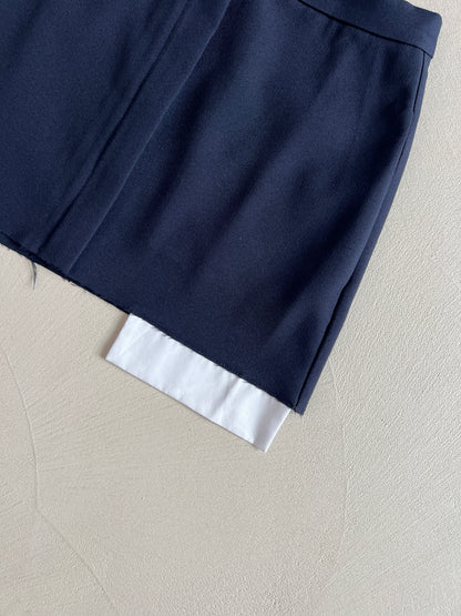 Short skirt KENDALL BLUE