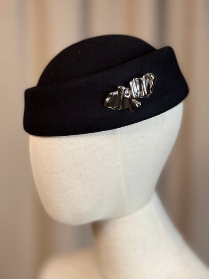 Broșă din oțel inoxidabil GAYA SILVER