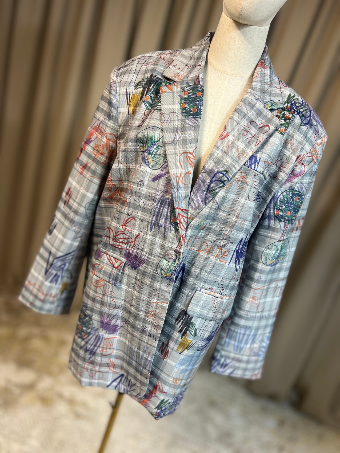 Овърсайз сако BACK TO SCHOOL