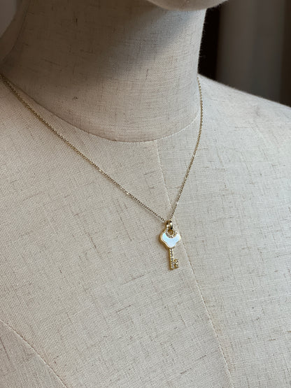 Колие от неръждаема стомана KEY TO MY HEART