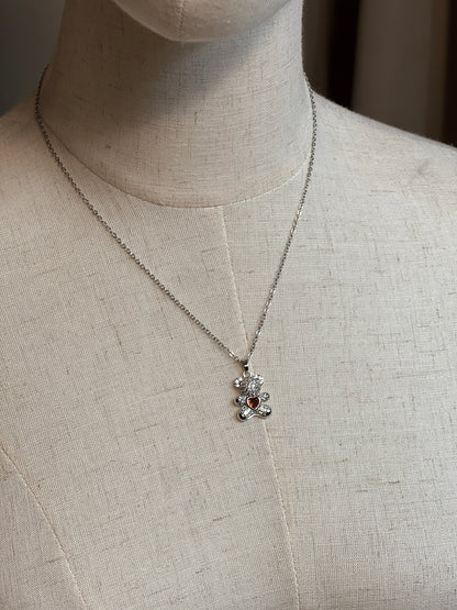 Колие от неръждаема стомана LOVE TEDDY