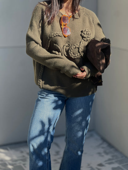 Пуловер DOLCE GREEN