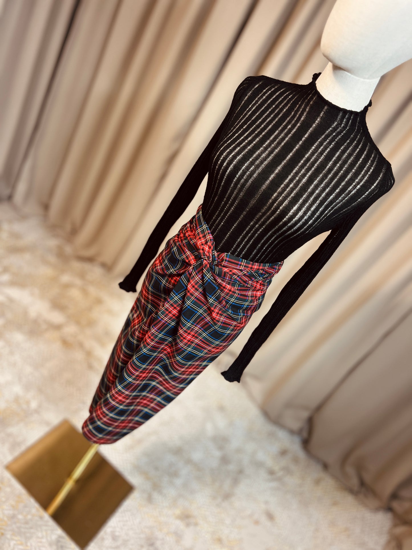 Карирана пола HAILEY