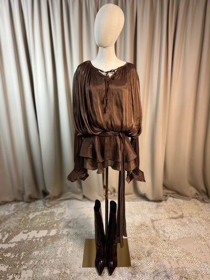 Рокля с воали PATRICIA COFFEE