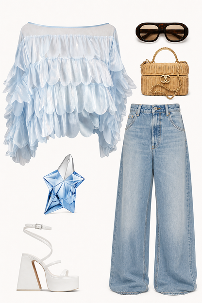 Риза ANGEL WINGS BABY BLUE