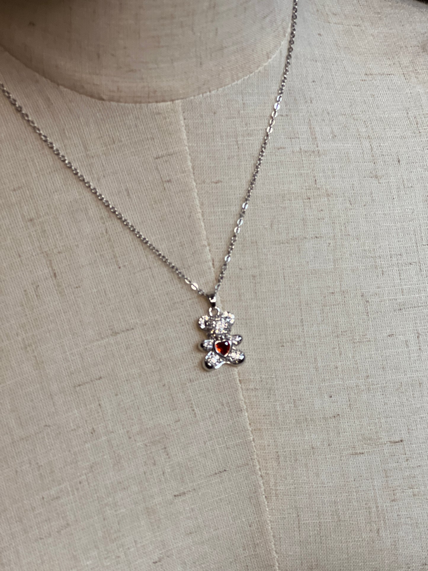 Колие от неръждаема стомана LOVE TEDDY