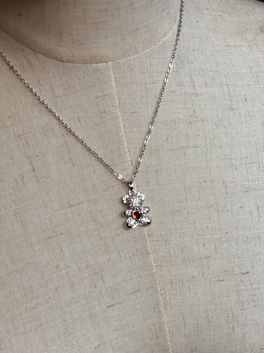 Колие от неръждаема стомана LOVE TEDDY