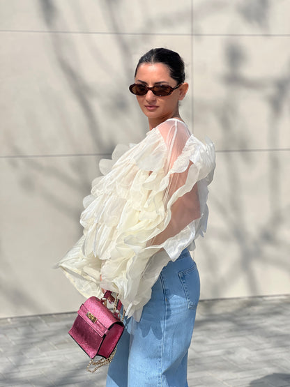 Shirt ANGEL WINGS CHAMPAGNE