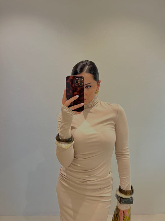Рокля от трико SECOND SKIN DRESS