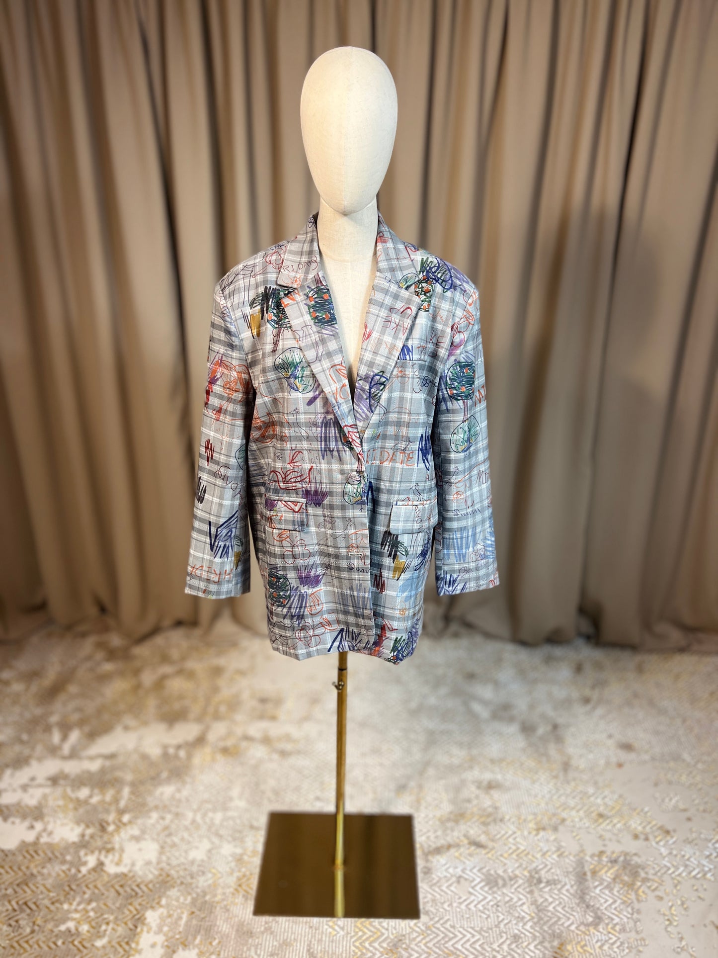 Овърсайз сако BACK TO SCHOOL