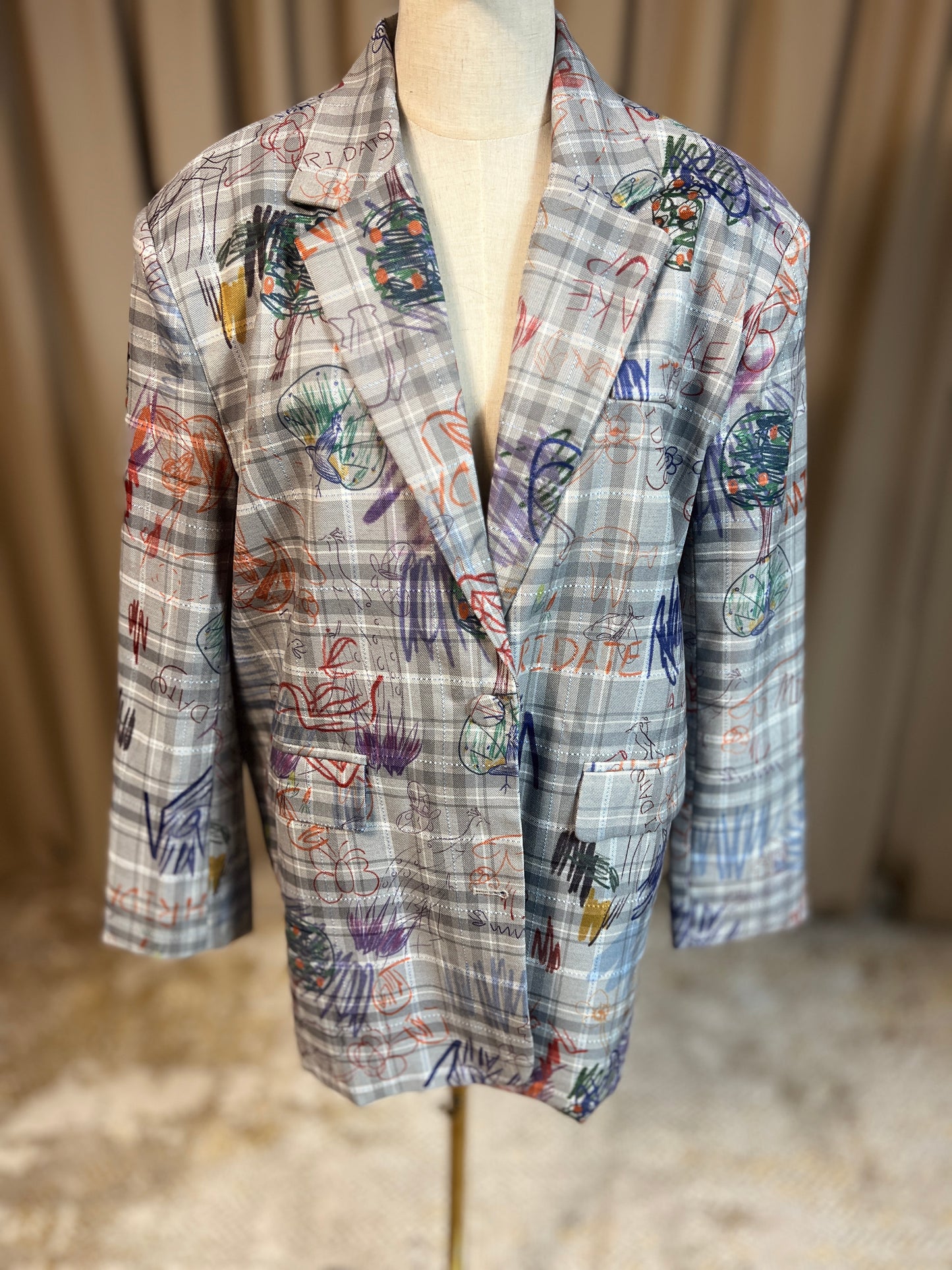 Овърсайз сако BACK TO SCHOOL