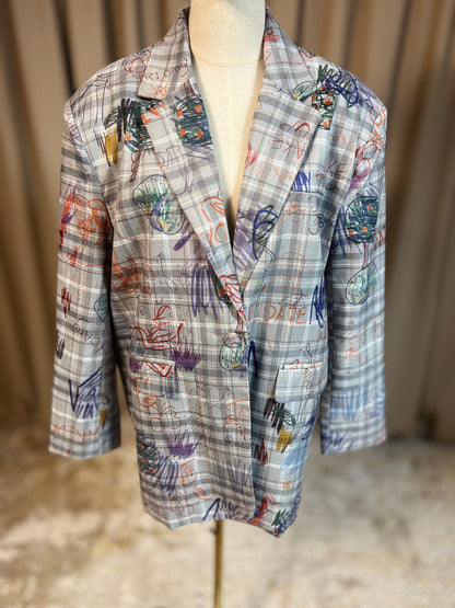 Овърсайз сако BACK TO SCHOOL