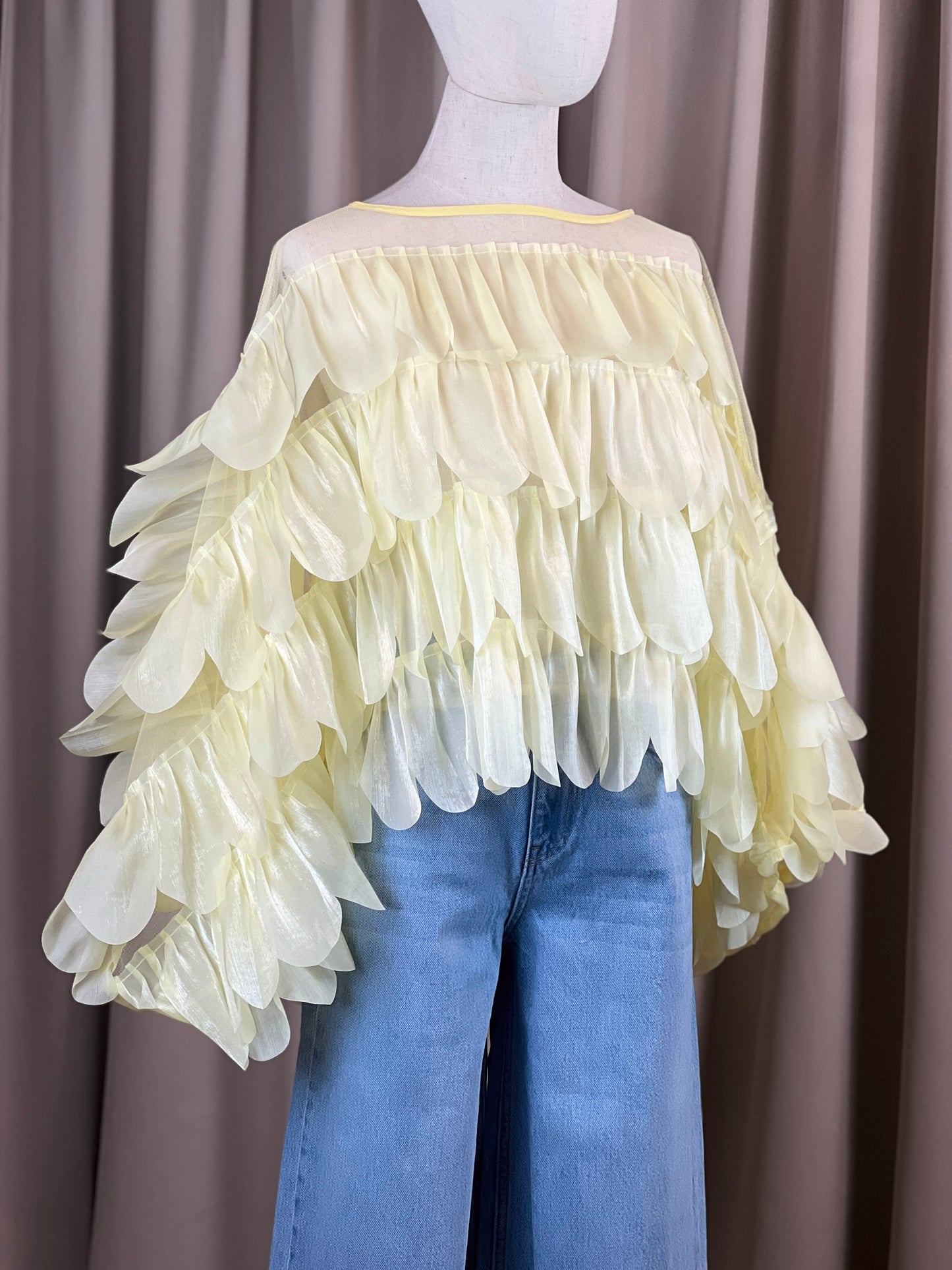 Cămașă ANGEL WINGS YELLOW