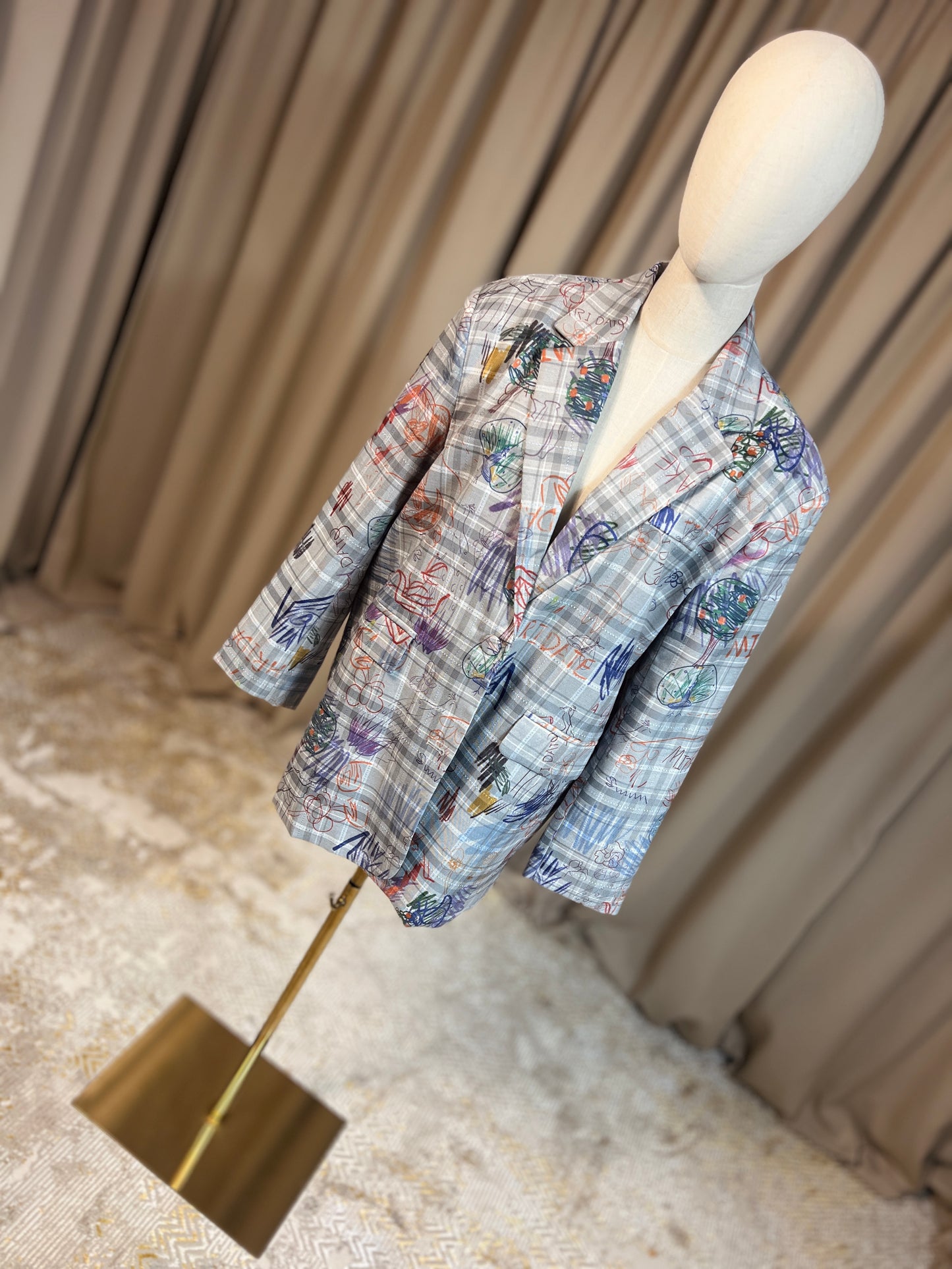 Овърсайз сако BACK TO SCHOOL