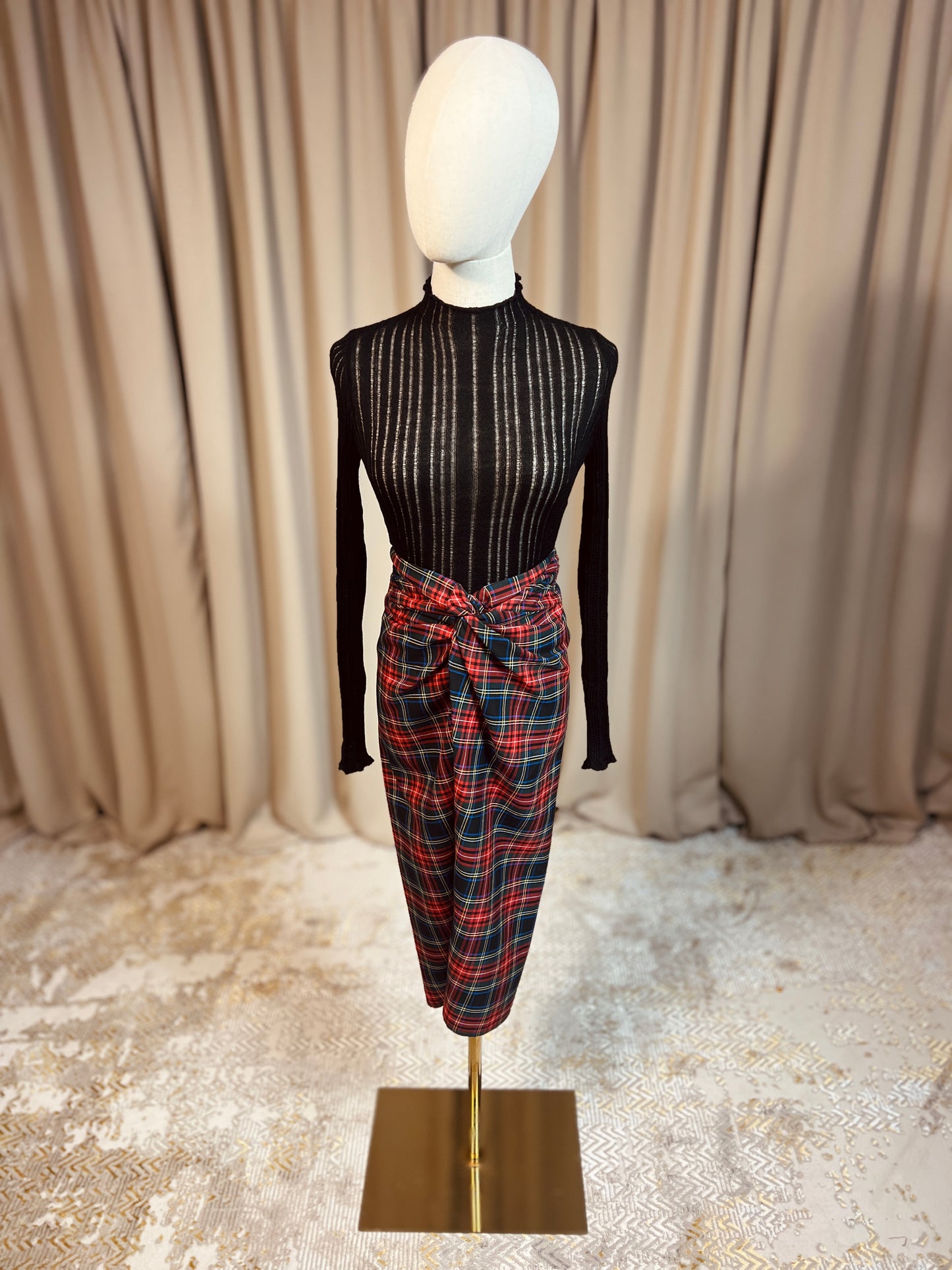 Карирана пола HAILEY