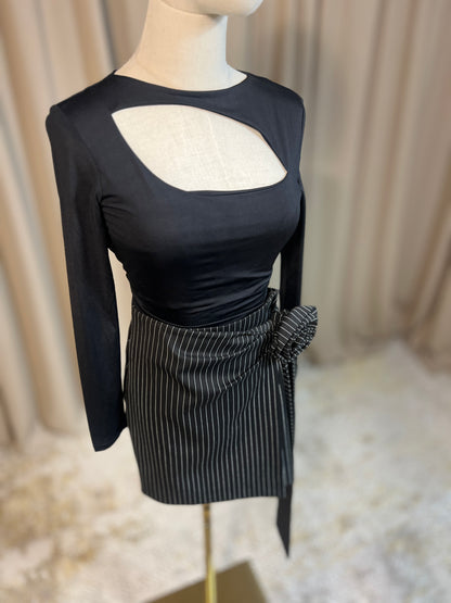 Блуза с изрязан гръб THEA