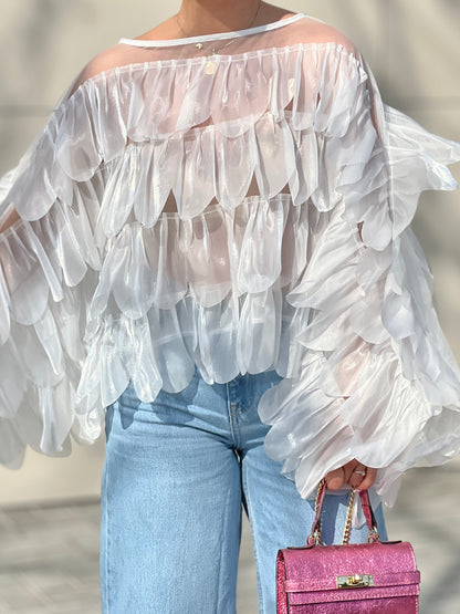 Shirt ANGEL WINGS WHITE