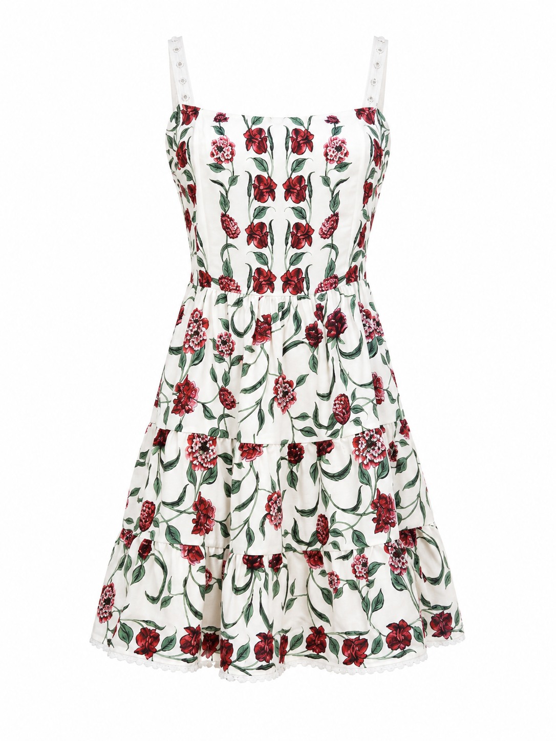 Лятна рокля MONTECARLO с romantic floral print