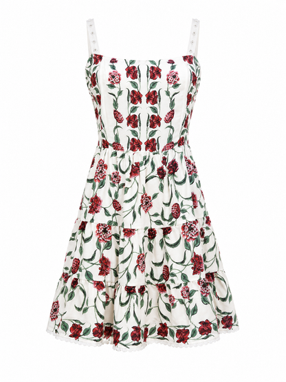 Лятна рокля MONTECARLO с romantic floral print