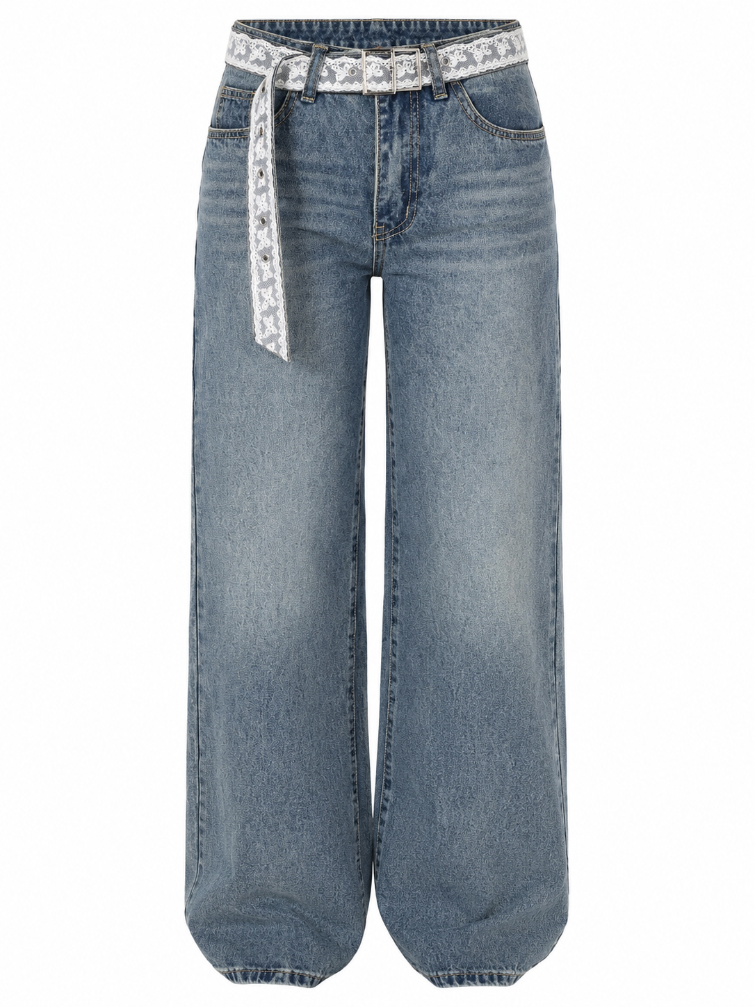 ANABELLE Jeans with Lace Belt