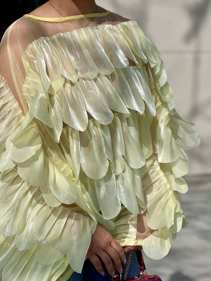 Cămașă ANGEL WINGS YELLOW