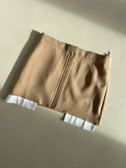 Fustă scurtă KENDALL BEIGE