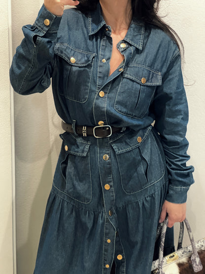 Denim dress CASSANDRA
