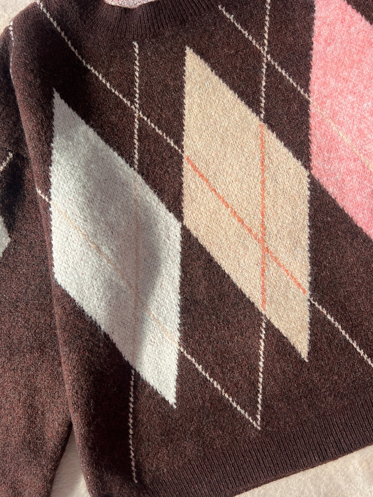 Пуловер с вълна COFFEE