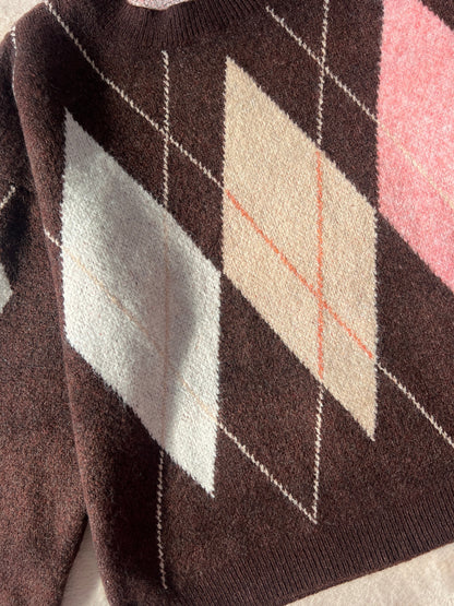 Пуловер с вълна COFFEE