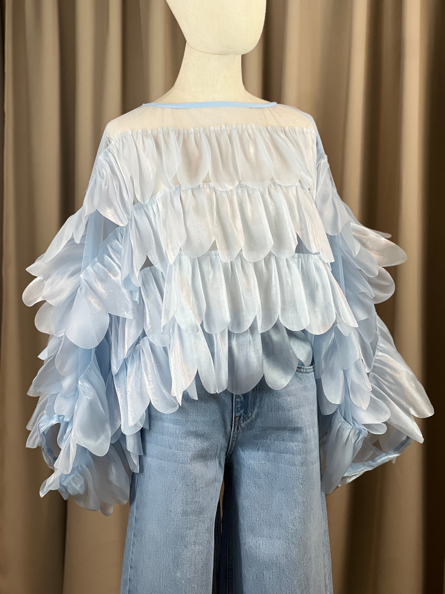 Shirt ANGEL WINGS BLUE