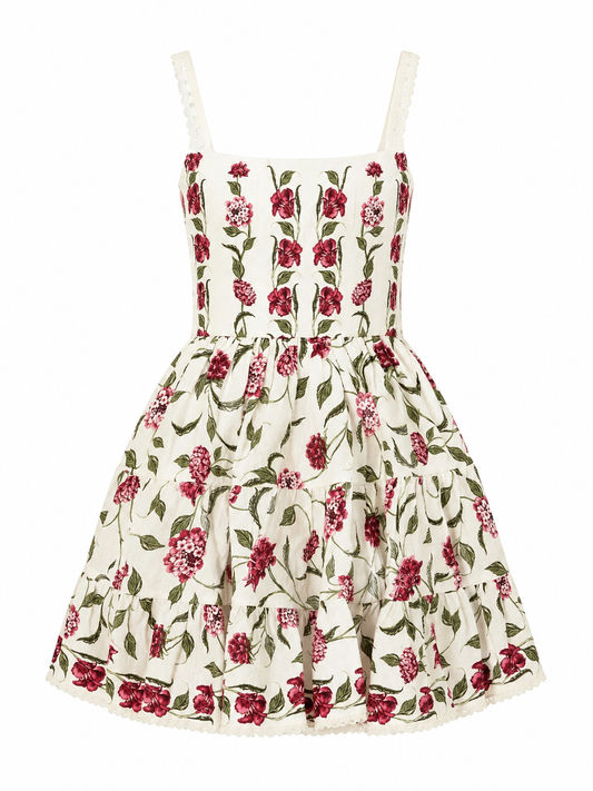 Лятна рокля MONTECARLO с romantic floral print PRE-ORDER