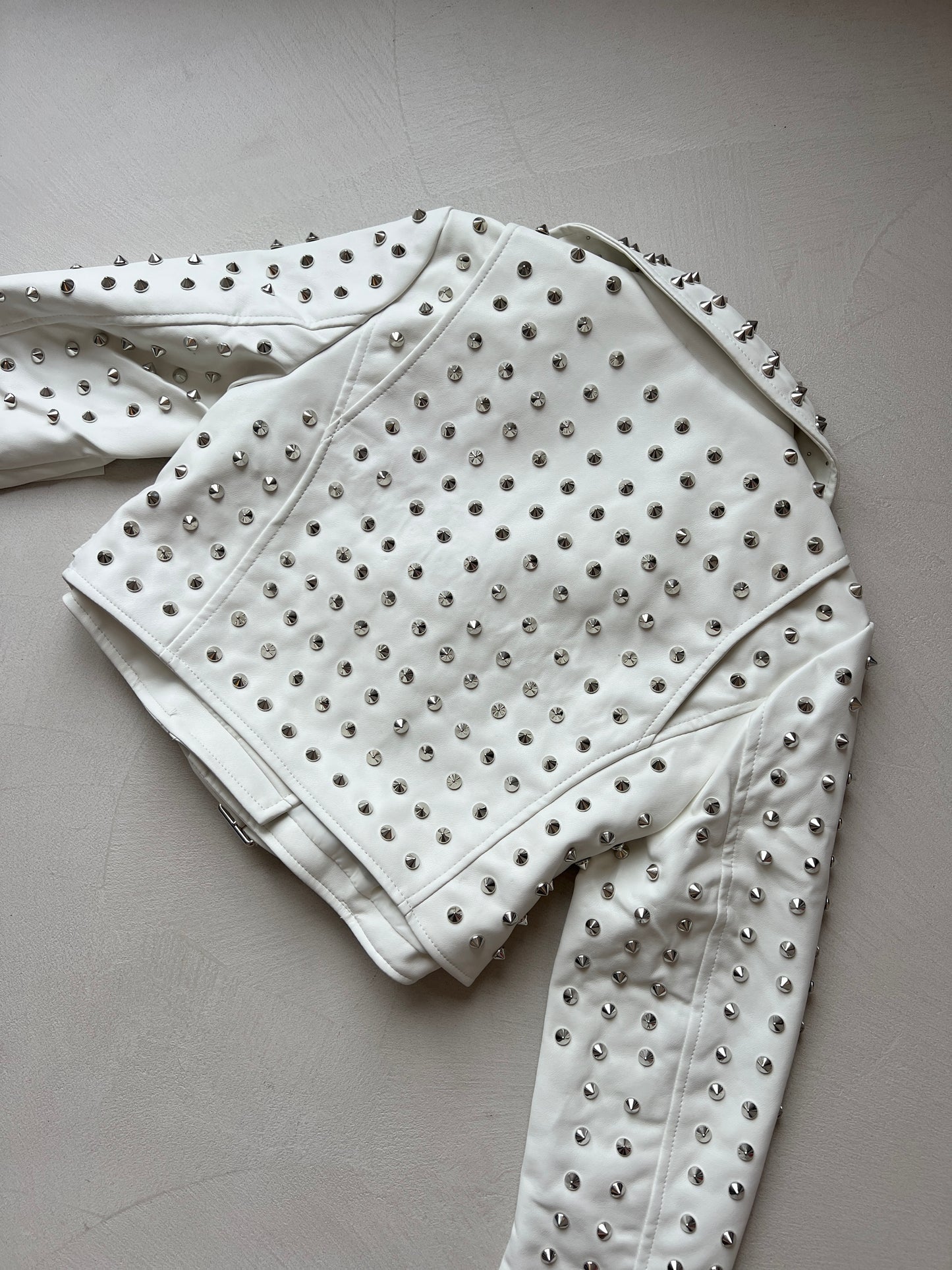 Кожено яке с капси SUPERLOVE