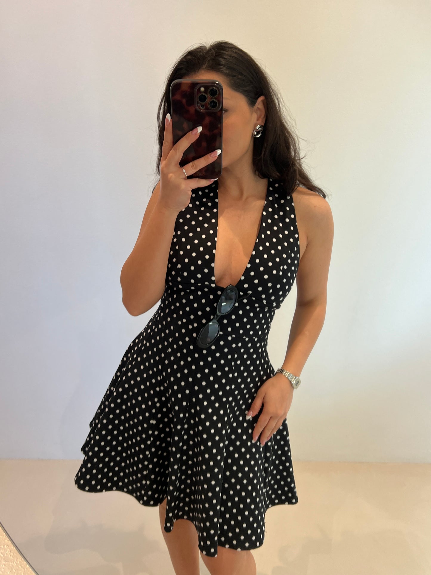 Рокля на точки JOLENE