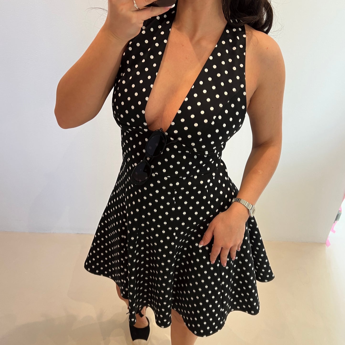 Рокля на точки JOLENE