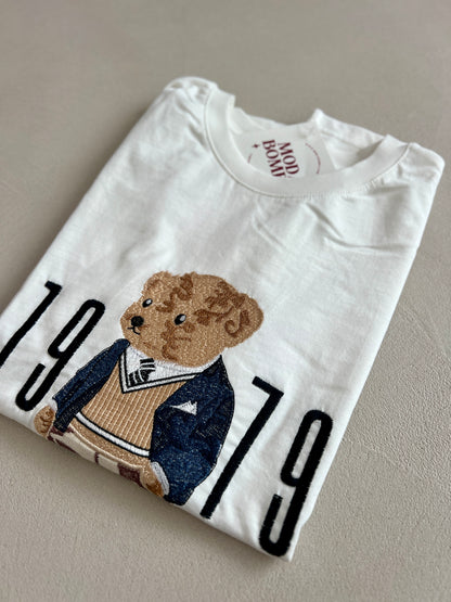 Памучна тениска с овърсайз кройка