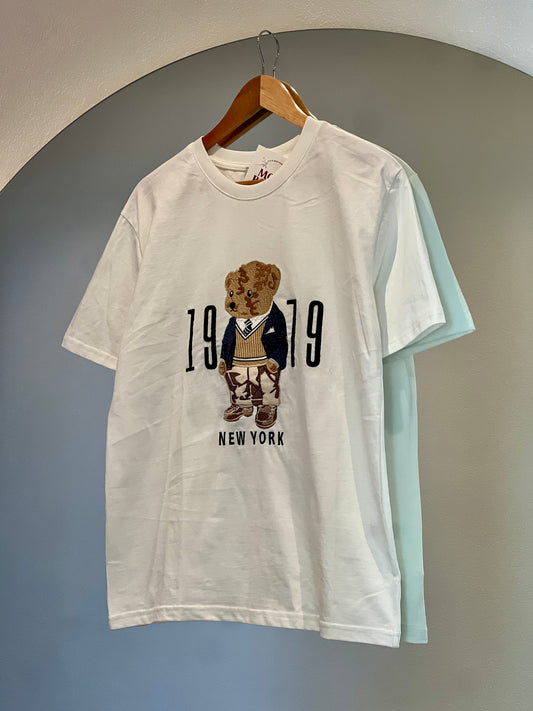 Памучна тениска с овърсайз кройка