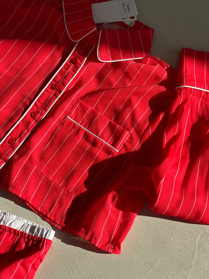 Памучна пижама PIJAMA PARTY RED